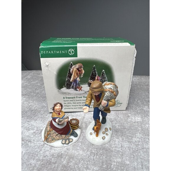 Department 56 Dickens Village A Treasure from the Sea Figurines Set of 2 - Picture 11 of 13
